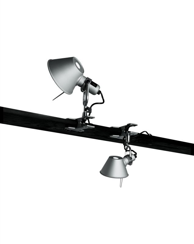 Tolomeo Pinza Leuchte mit Klemme Aluminium Artemide